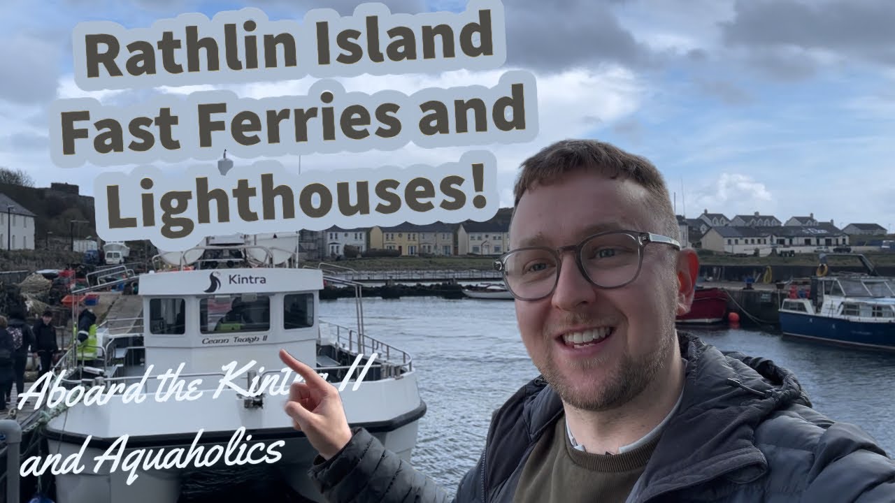 RATHLIN ISLAND FAST FERRIES: Which one is best? ⛴️ PLUS a visit to a Lighthouse!
