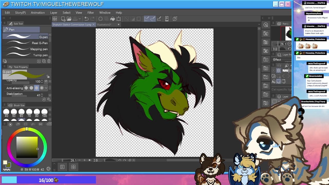 Drawing Sketch Commissions Live! #art #vtuber #furry #live