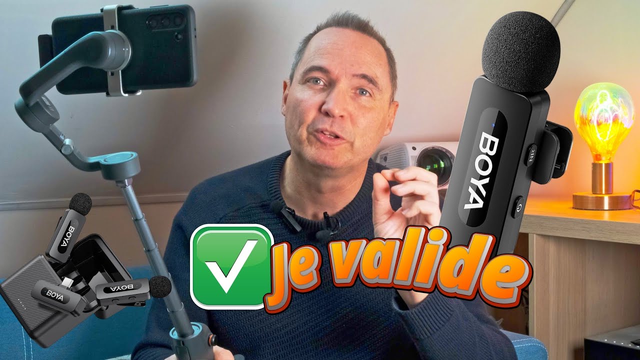 Le Micro Sans Fil pas cher pour Smartphone : Qualit&eacute; Sonore  #vlogger #boya  💥