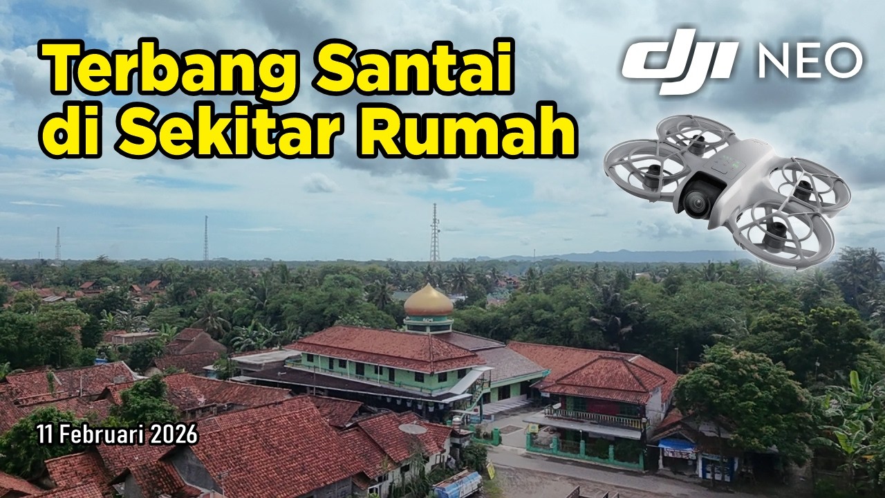 Terbang Santai di Sekitar Rumah