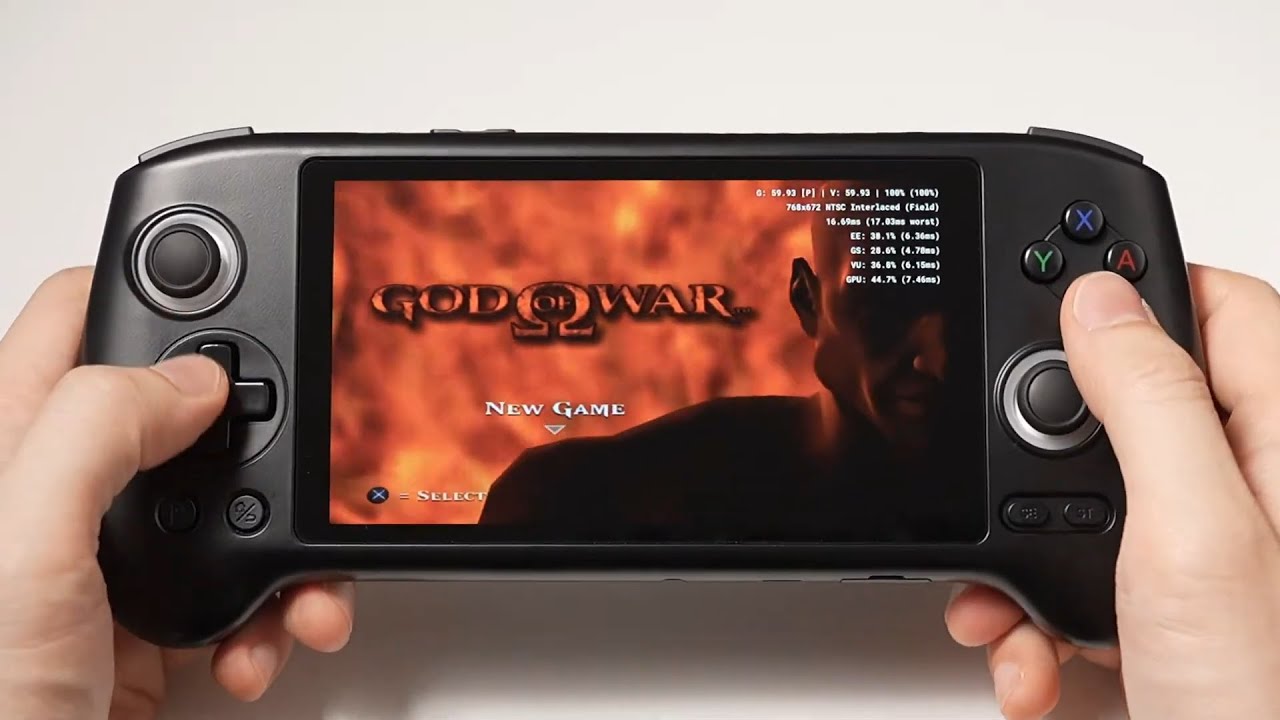 ANBERNIC RG556 arrives, first impressions and 10 PS2 game tests