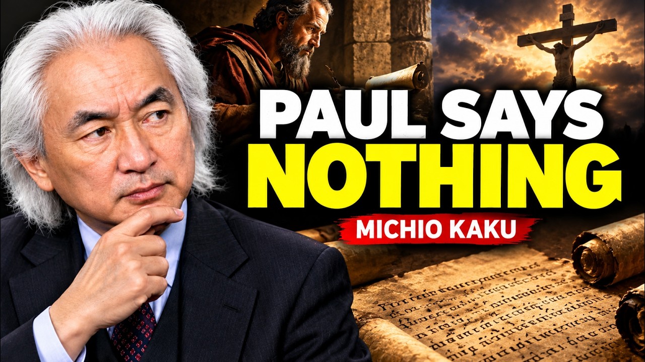 Paul's Letters Contain a Problem About Jesus Almost Nobody Notices | Michio Kaku