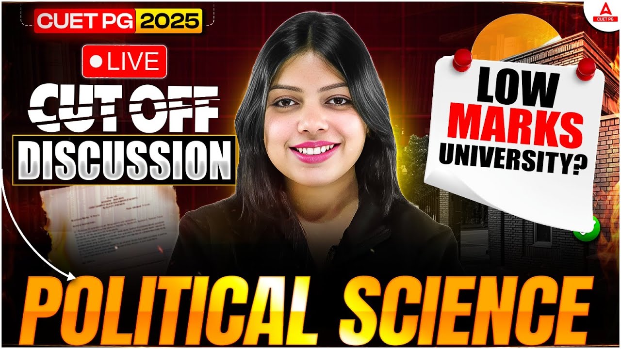CUET PG Political Science Live Cut off Analysis | CUET PG 2025 Cut off | Pol Science Top Universitie