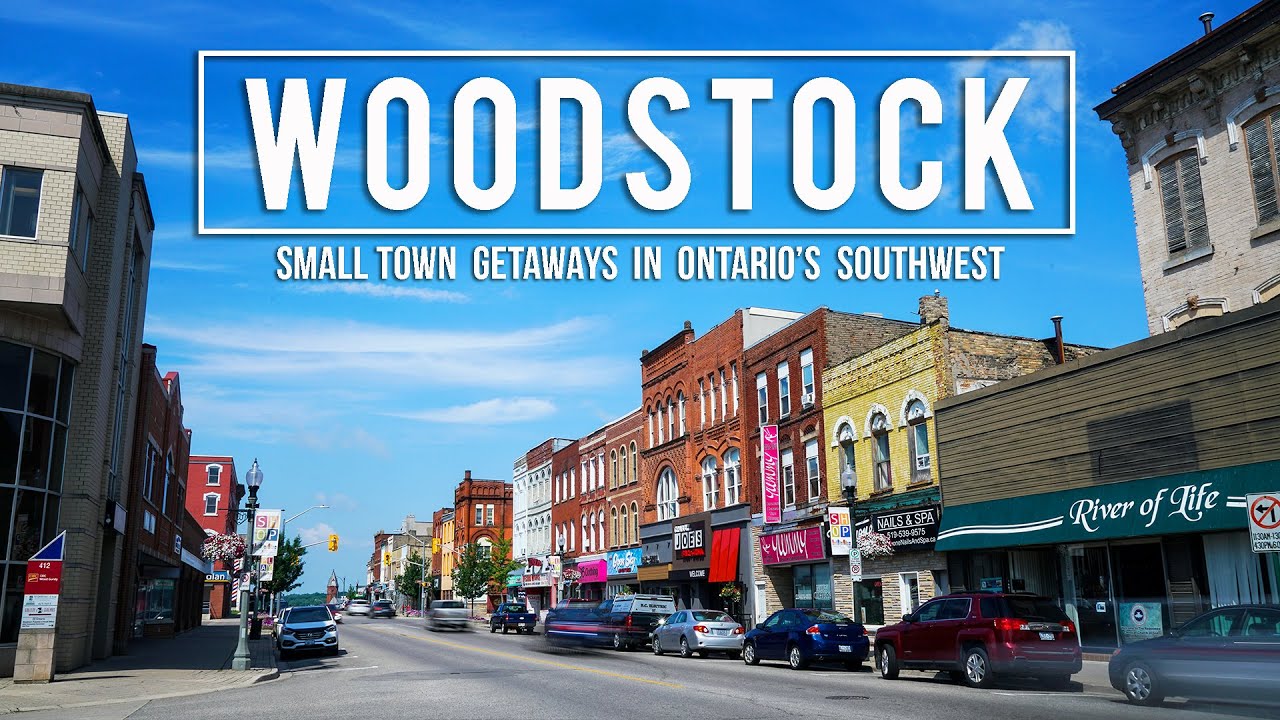 WEEKEND ITINERARY in WOODSTOCK, ONTARIO!