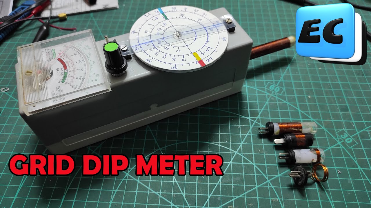 Como hacer esta INCREIBLE herrramienta casera  GRID DIP METER