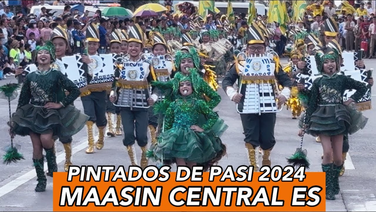 MAASIN CES PINTADOS DE PASI 2024 DRUM & LYRE CORPS COMPETITION #passicity