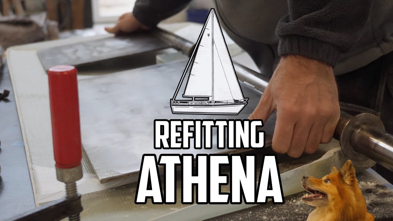 Sail Life - Structural members, rudder and dodger fun - DIY sailboat repair
