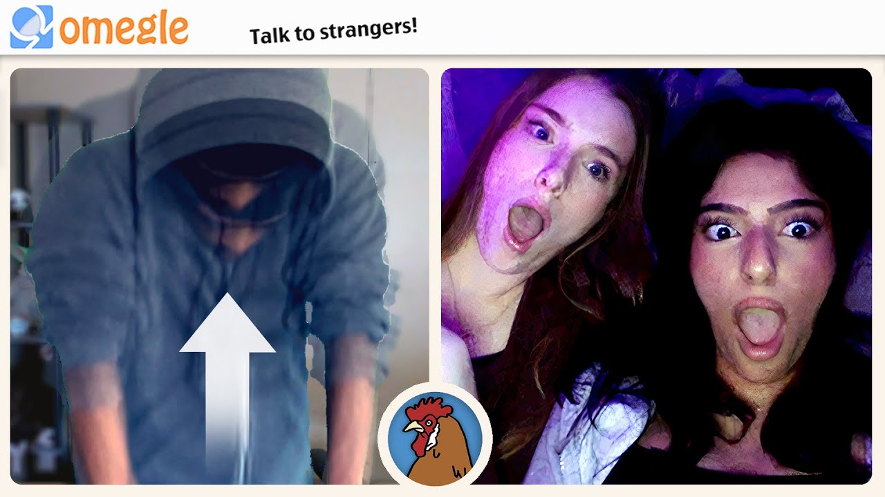 FLYING JUMPSCARE PRANK on OMEGLE #3