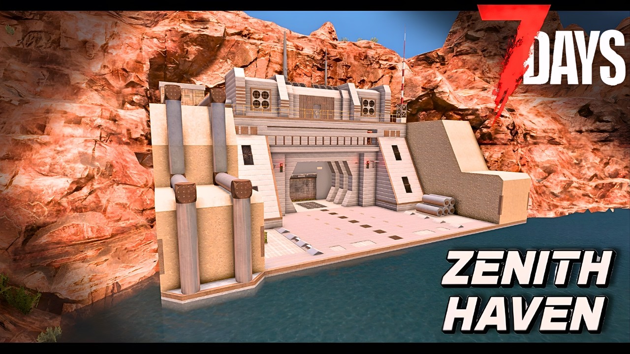 Sci-fi Bunker | 7 Days to die - Base Build