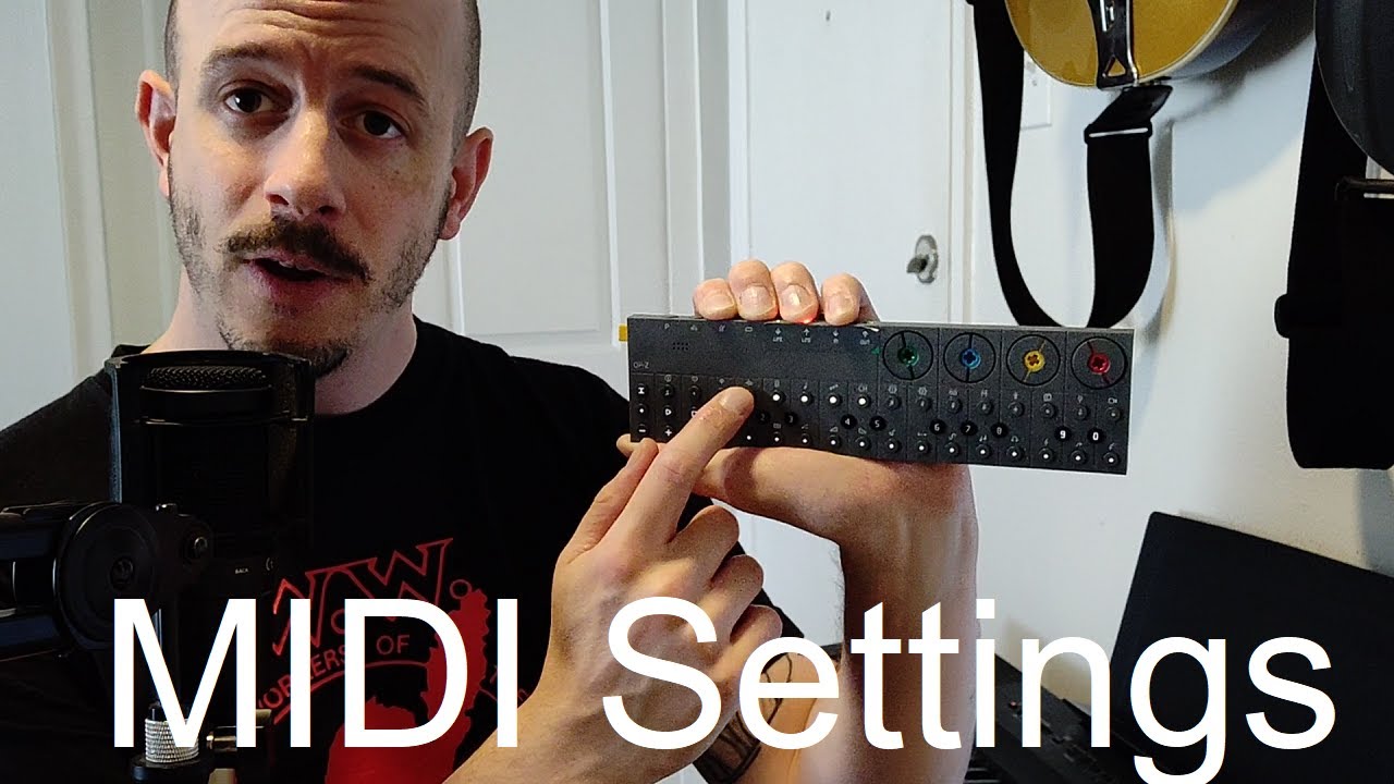 Learning OP-Z: Other Gear Part 1 (MIDI Settings)