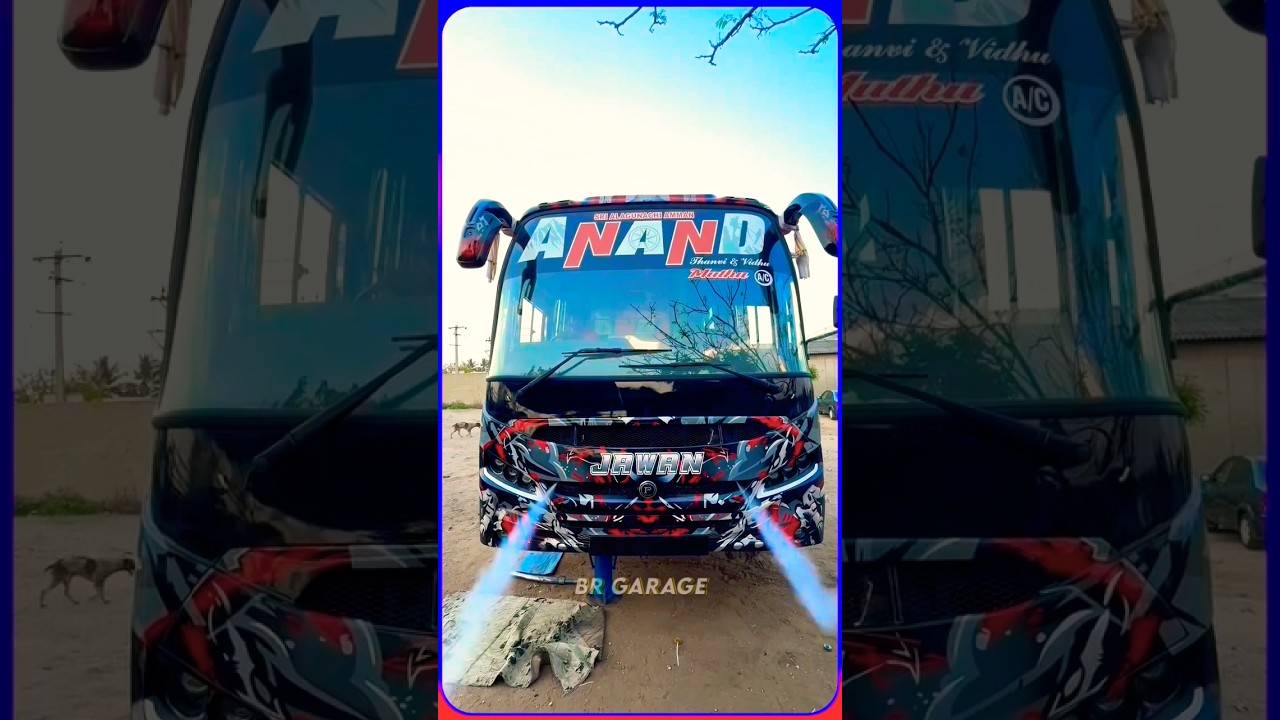 ANAND😍JAWAN😎Introducing First Time in Tn Bus Industry Nitrous Purge Kit 💥