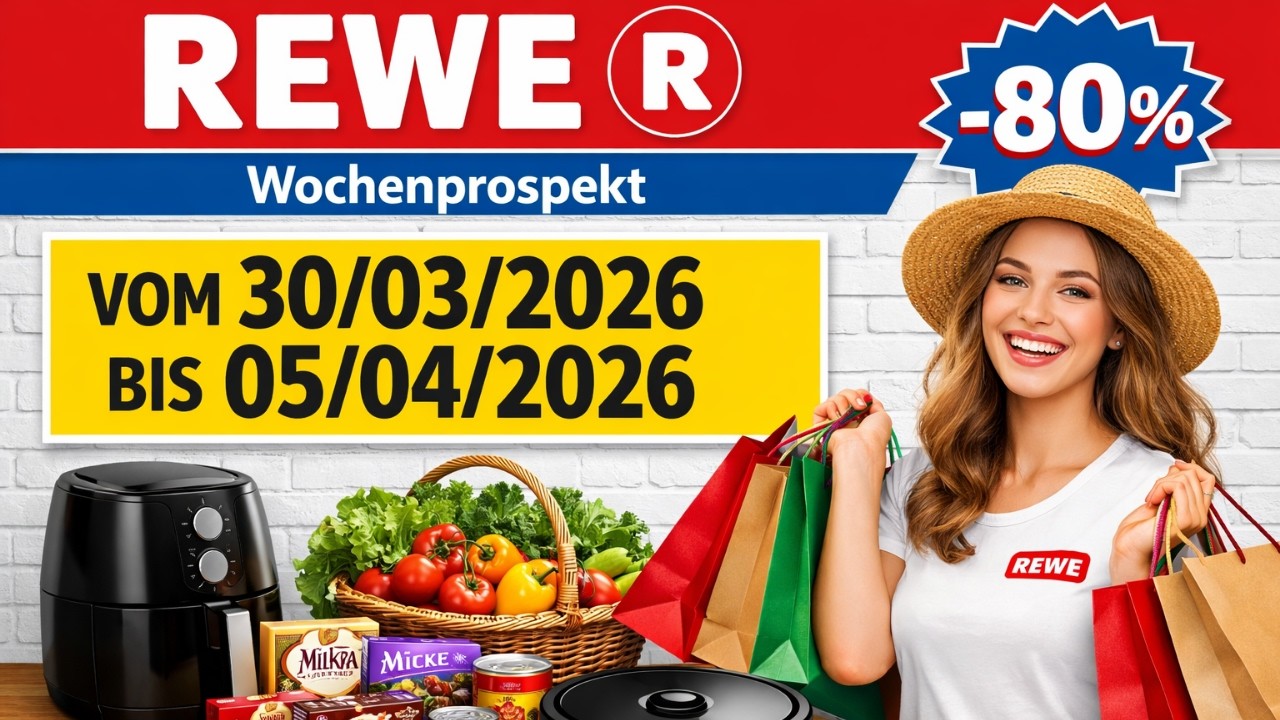 REWE Deutschland | Neuer Prospekt vom 30/03/26 bis 05/04/2026 | Angebote & Aktionen #rewe #prospekt