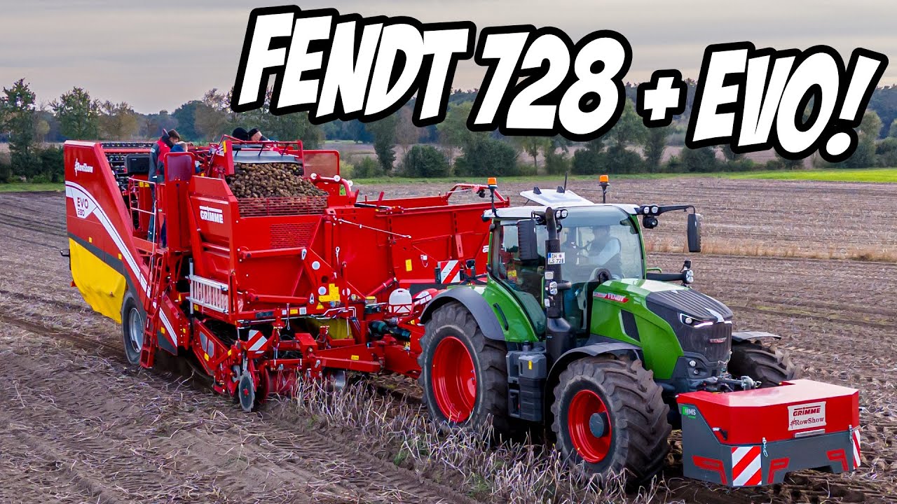 414: Grimme #RowShow bei Röpers! 😍 | Fendt One 728 mit Evo 280 zeigen was geht! 💪