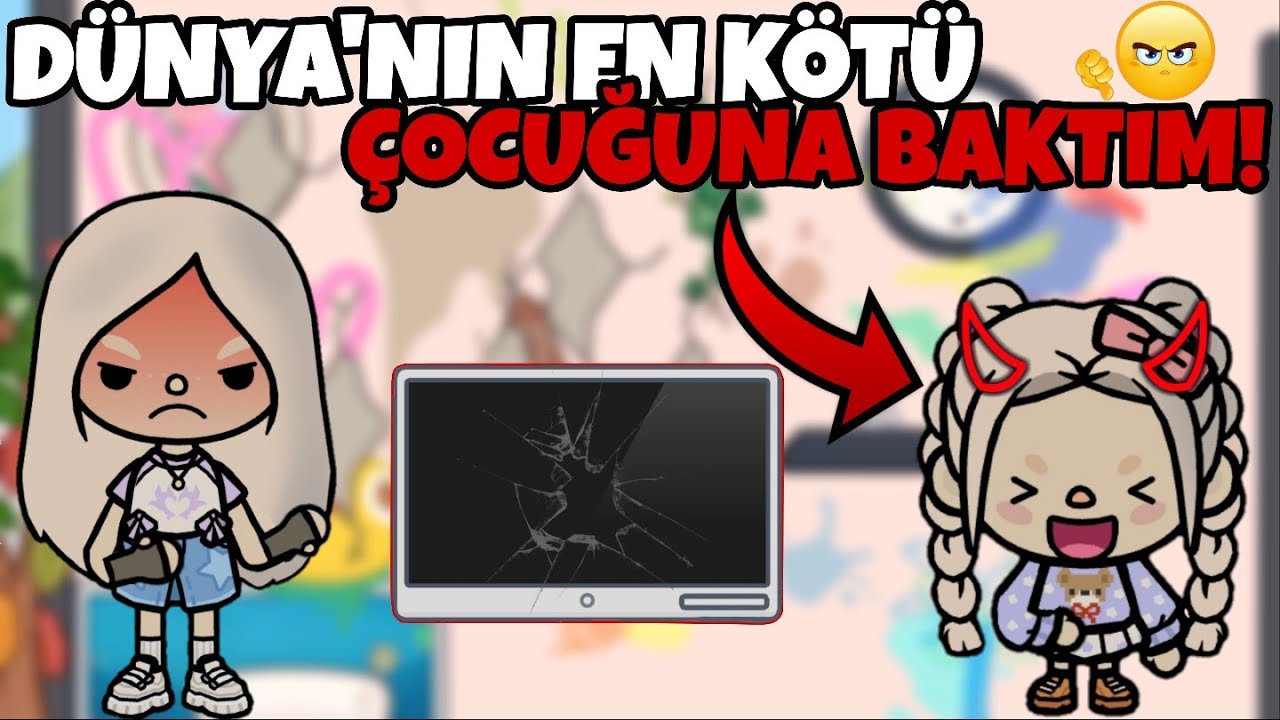 DÜNYA'NIN EN KÖTÜ ÇOCUĞUNA BAKTIM!😬 / ~KIZIM HASTANEDE!😩 || Toca Life: ELENA