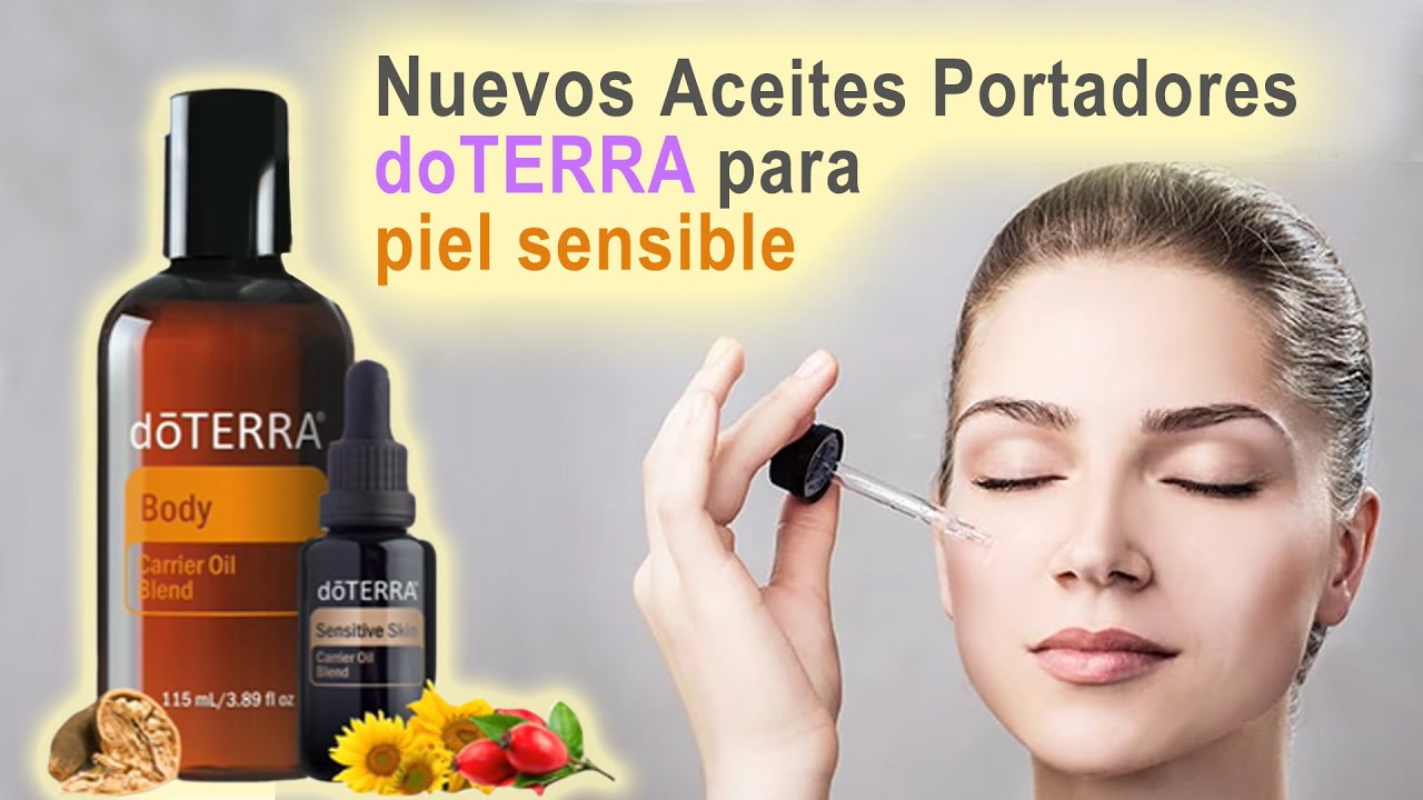 Aceites Portadores doTERRA para piel sensible y rostro | Aceites Portadores para Aceites Esenciales