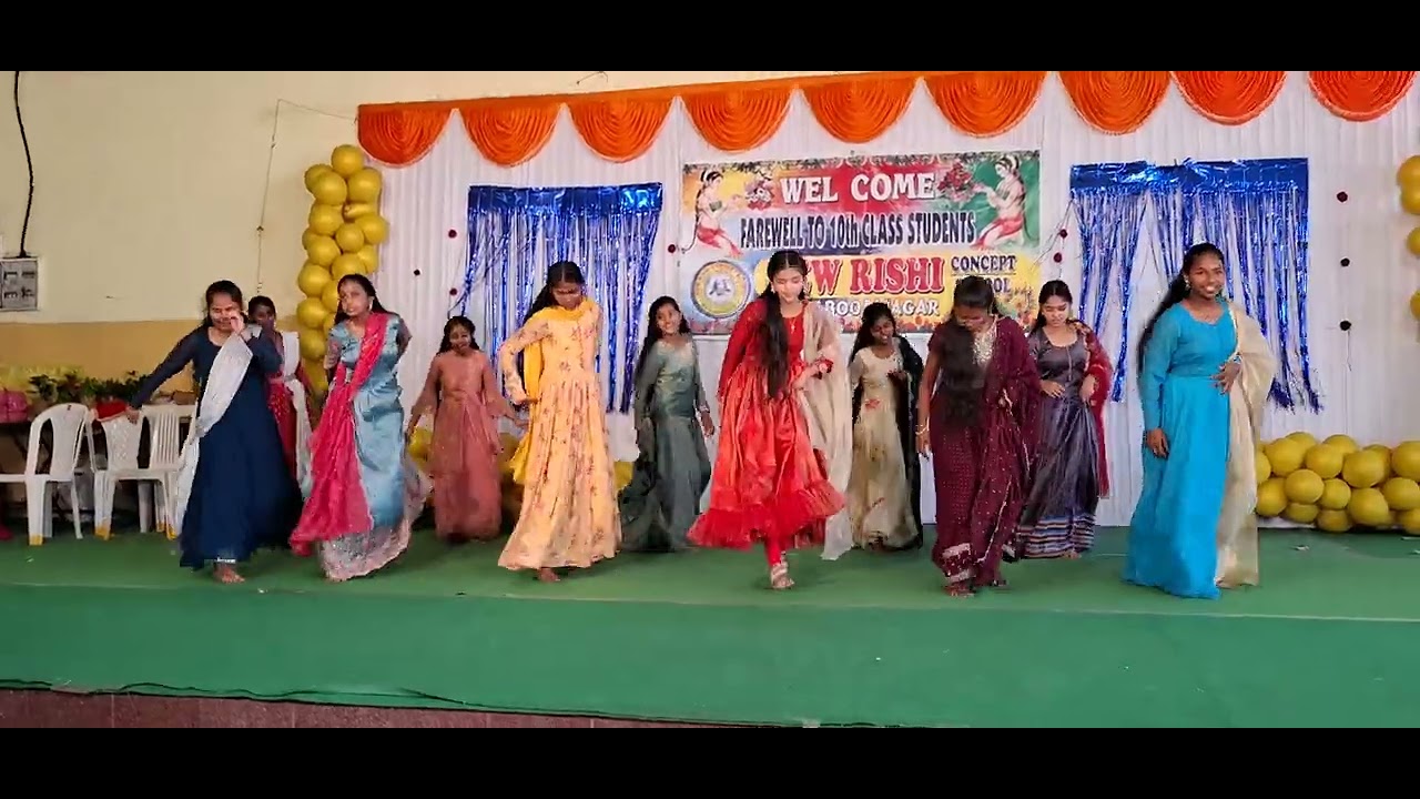 Nache Nache Remix Song Dance performance by NRHS #farewell party #2026