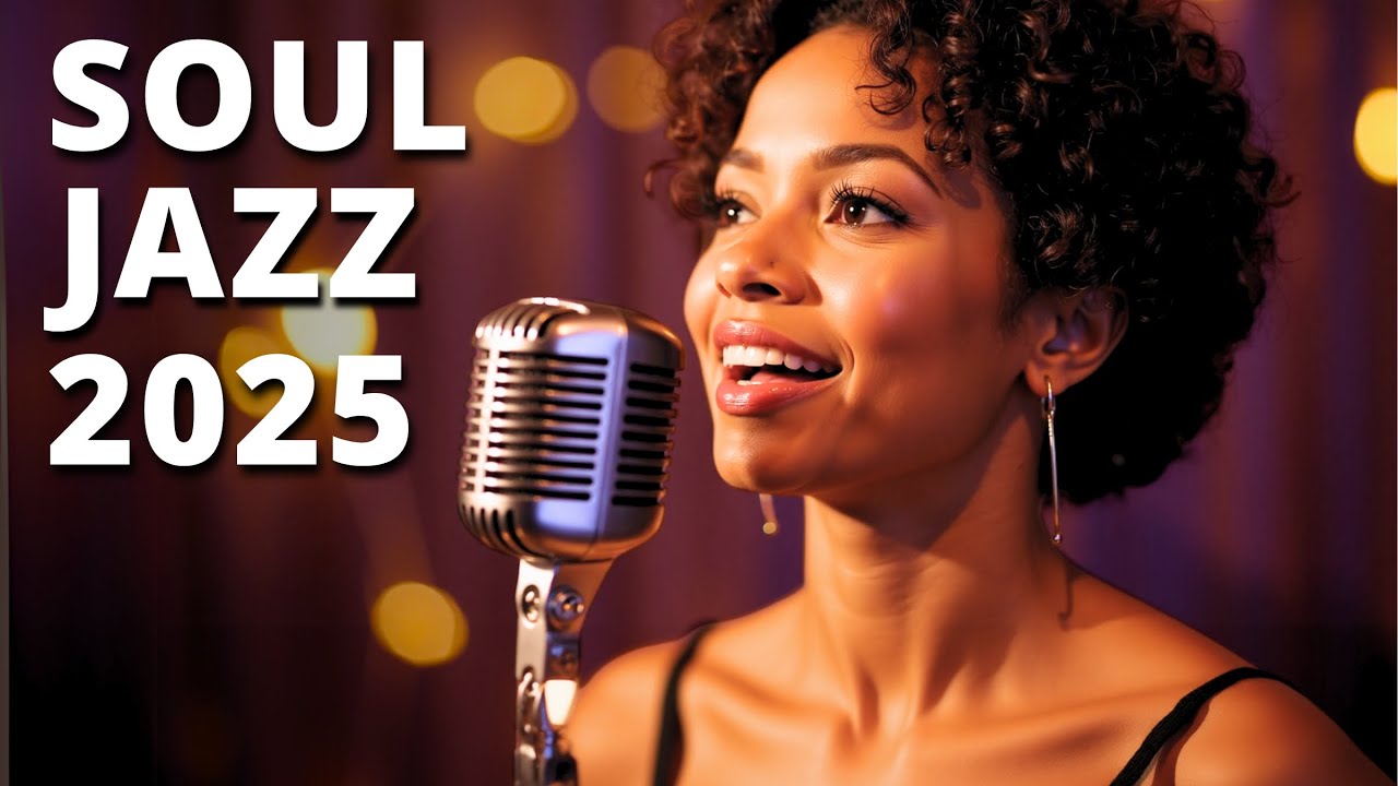 Soulful Jazz Soul 🎵 Smooth Vocals 🎤 Jazz, Funk, Soul ✨ R&B Grooves for Feel-Good Vibes & Chill Time
