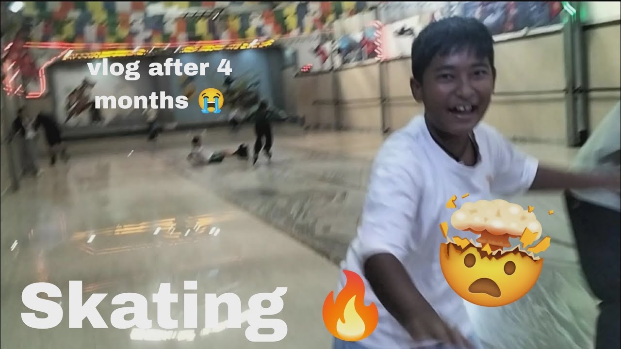 Vlog after 4 months ani #skating ani #go viral 