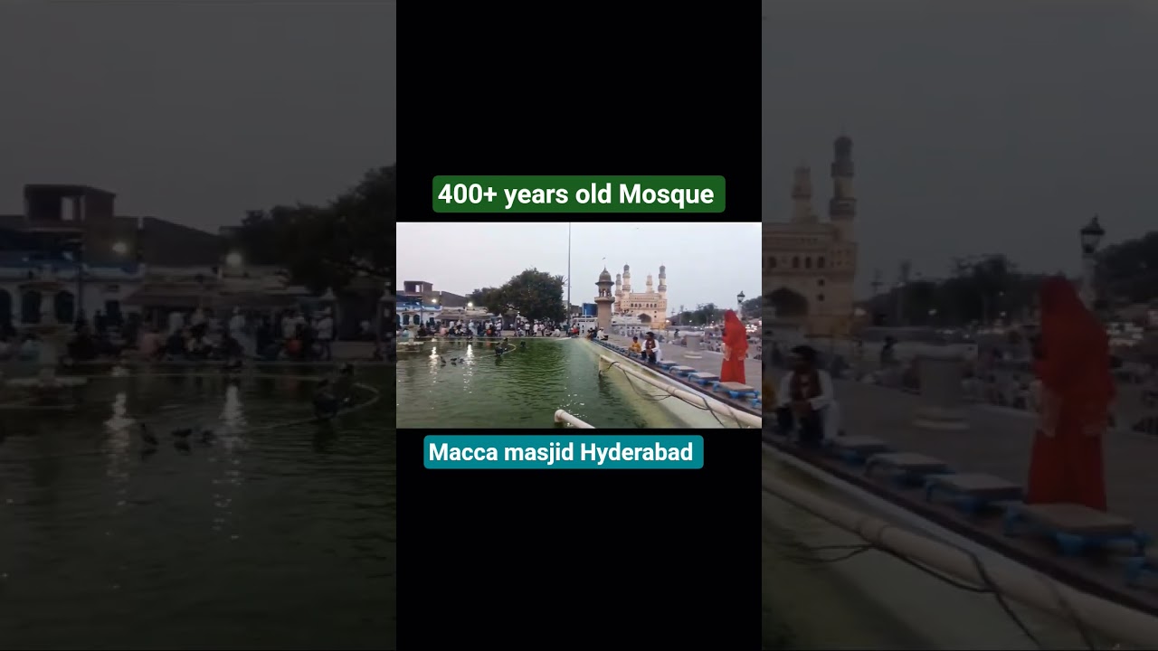 This Masjid is 400+ Years Old 😲 | Macca Masjid Hyderabad #shorts