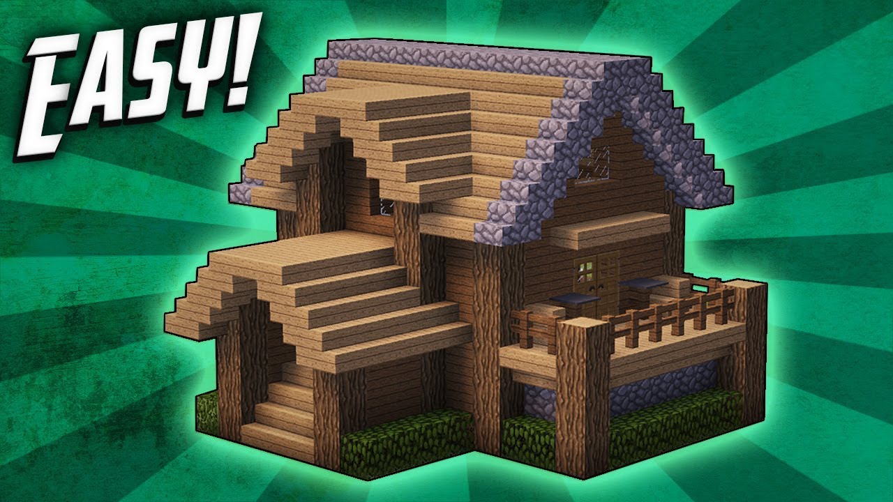 Minecraft: Как построить дом для выживания (урок №4)
