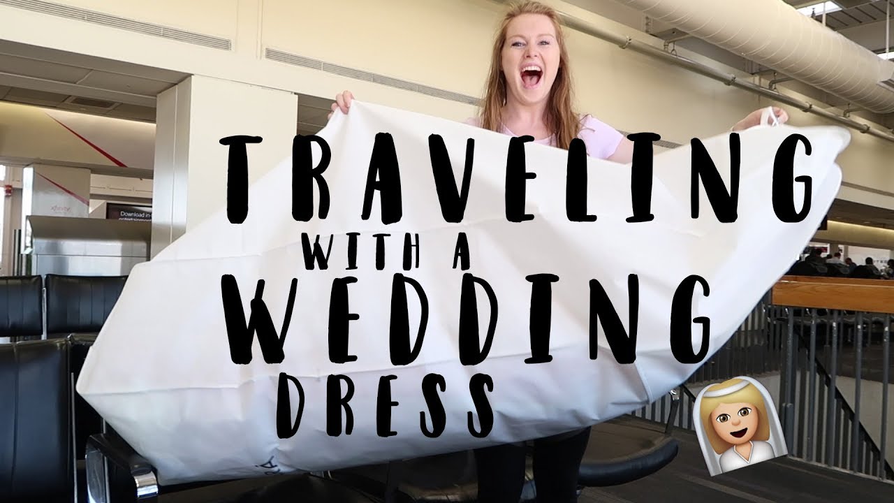 ПУТЕШЕСТВУЙТЕ СО СВАДЕБНЫМ ПЛАТЬЕМ! 👰🏻 | Airport Talks 9