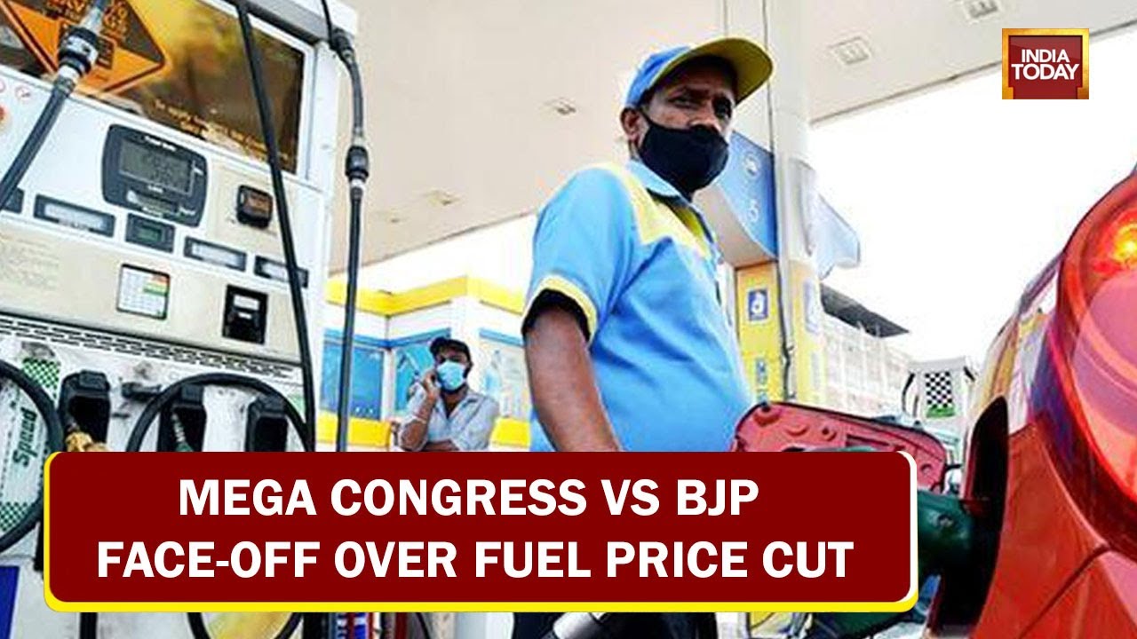 Relief For Aam Aadmi As Government Slashes Fuel Prices, Mega BJP Vs Congress Face-Off Erupts