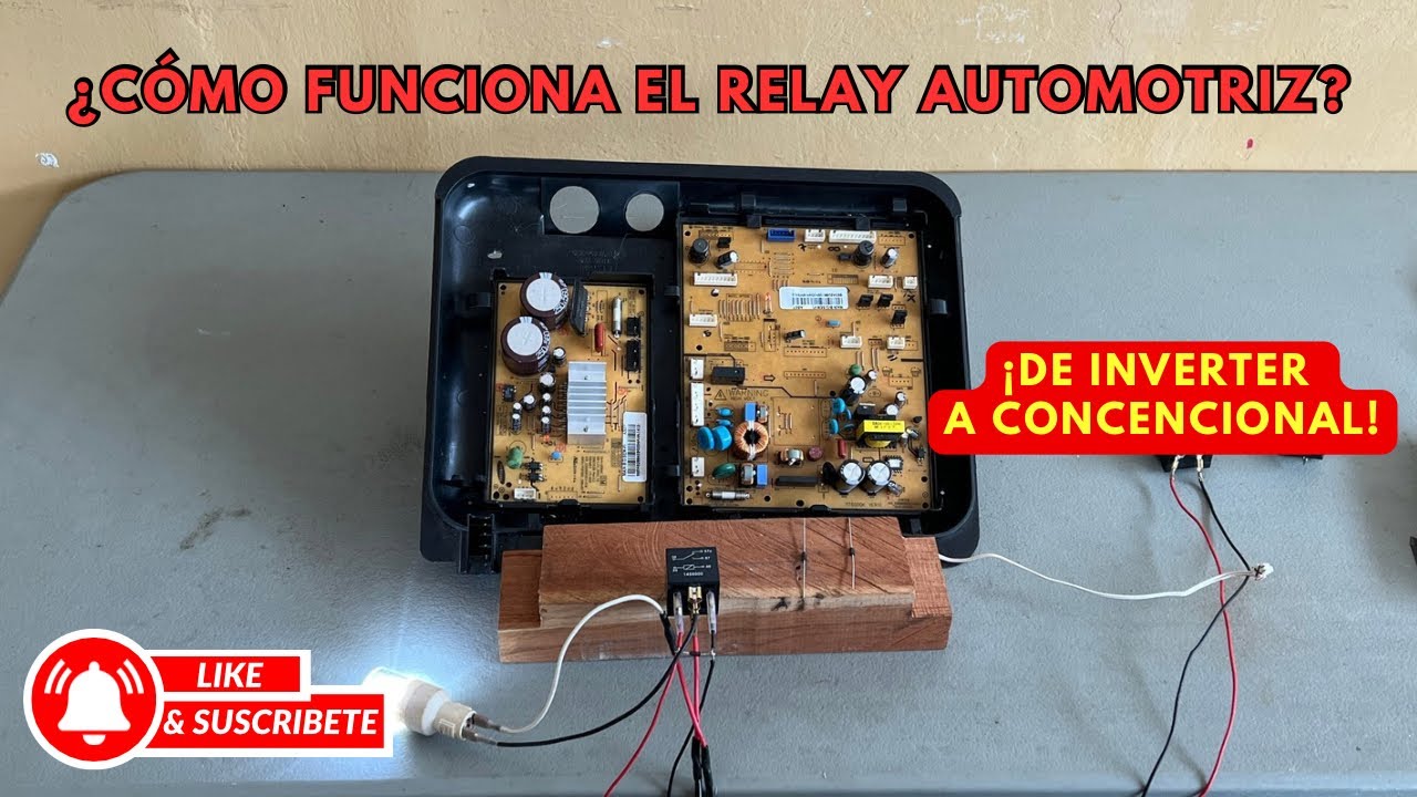 ¿Cómo funciona un relay automotriz en refrigeradores?