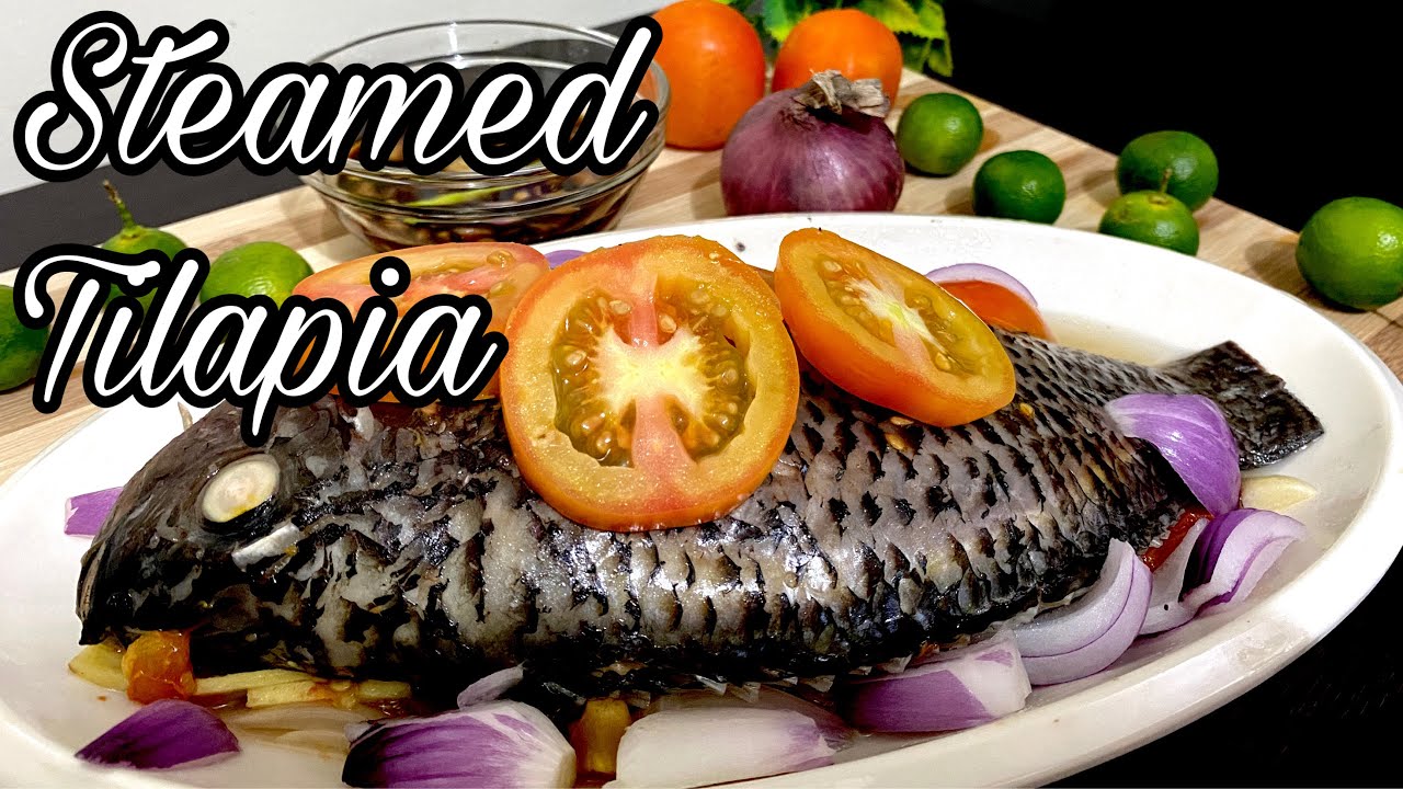 How to cook Steamed Tilapia || No Steamer No Problem || Steamed Tilapia Recipe || Fish Recipe