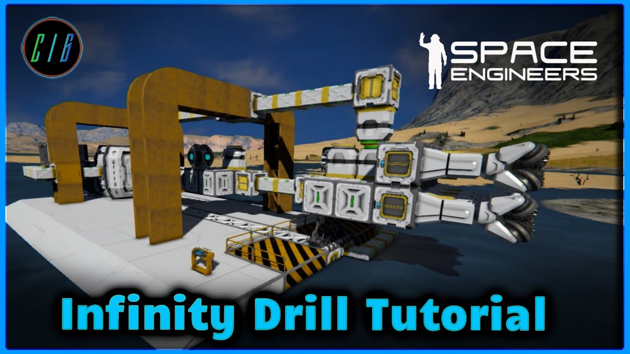 Auto-Drill Concept : Space Engineers Tutorial