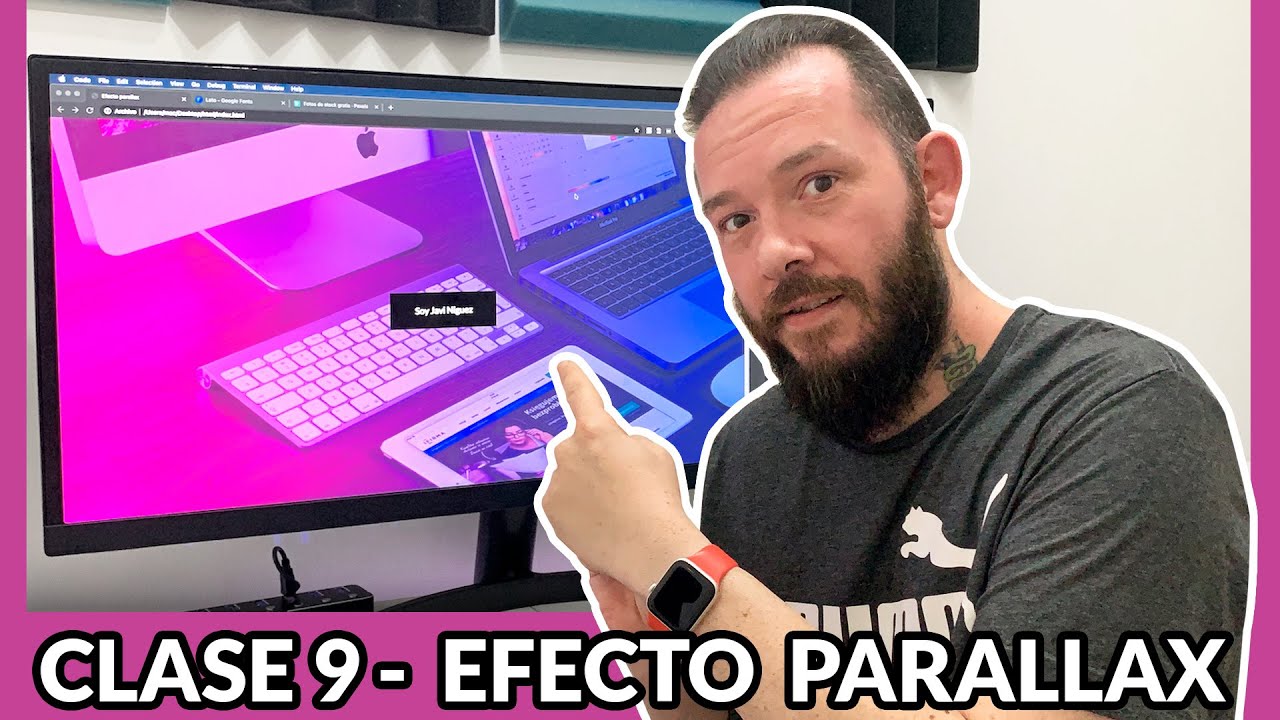 Como hacer el 👉  EFECTO PARALLAX en HTML y CSS3 - Clase 9  🚀  Curso MASTER en HTML y CSS 2020