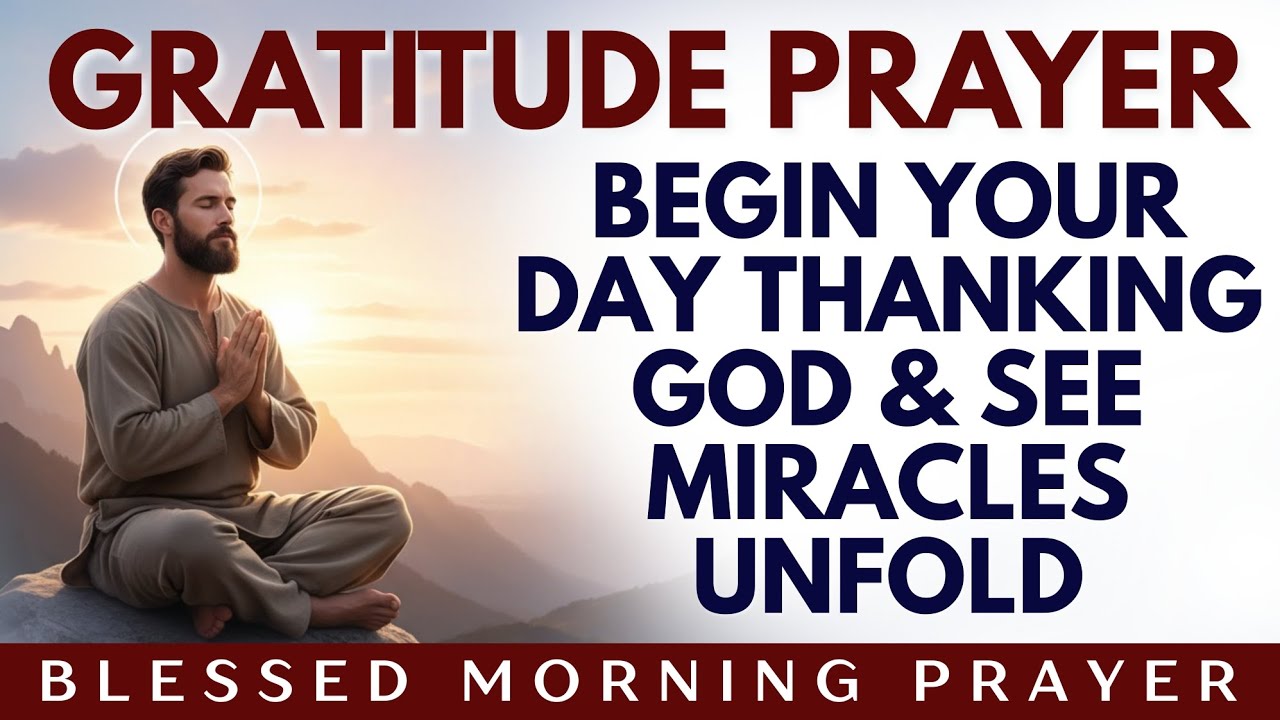 Begin Your Day Thanking God & See Miracles Unfold (Morning Prayer & Devotion)