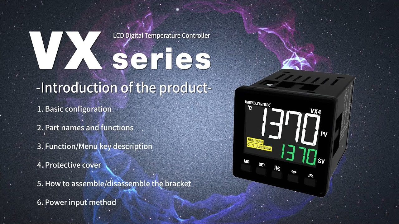 [Hanyoungnux] Temperature controller VX series - Introduction of the product