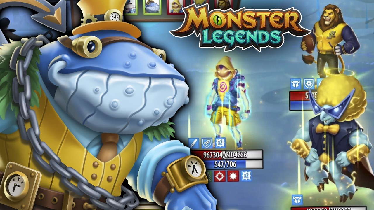 LA BALLENOTA TANQUE - AXEL RIOTFIN (Lv 100) - Monster Legends