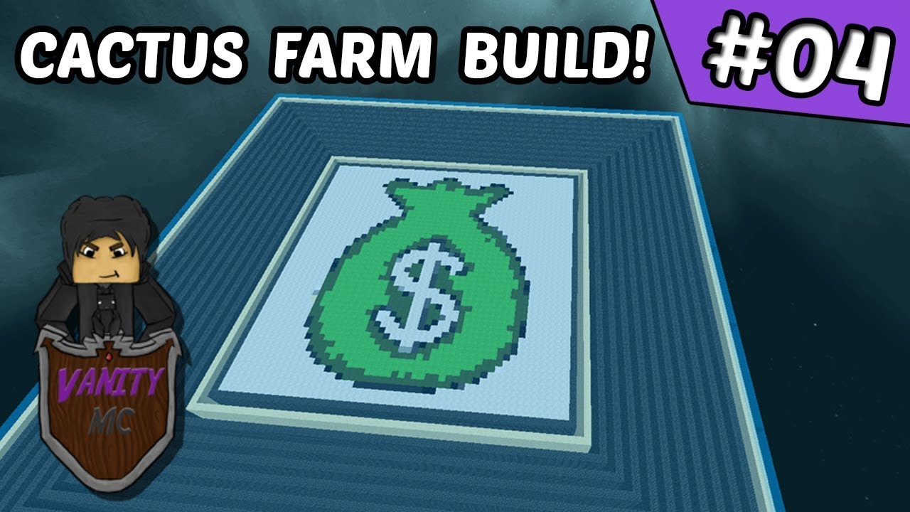 Building a Private Cactus Farm Base for extra cash!! | VanityMC #4 (Minecraft Factions)
