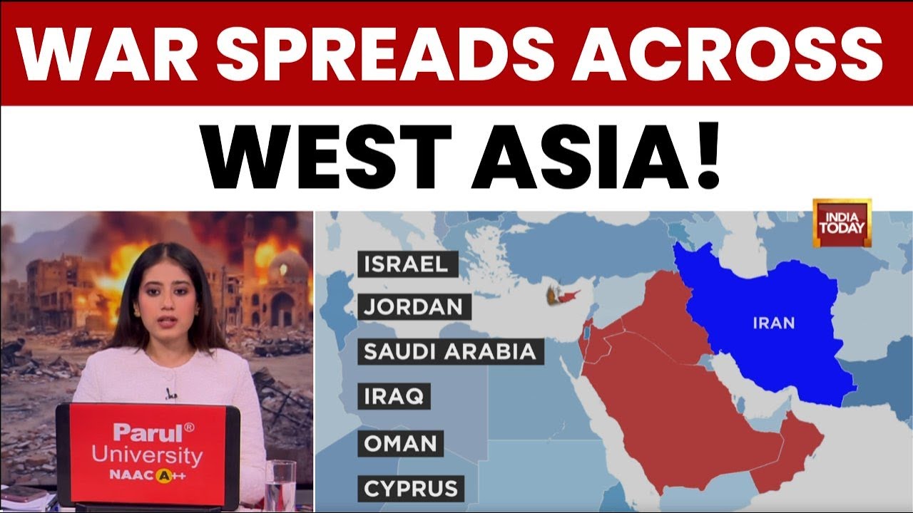 West Asia War Widens: Iran Targets Qatar, Jordan, Saudi Arabia After Israeli Attack | World News