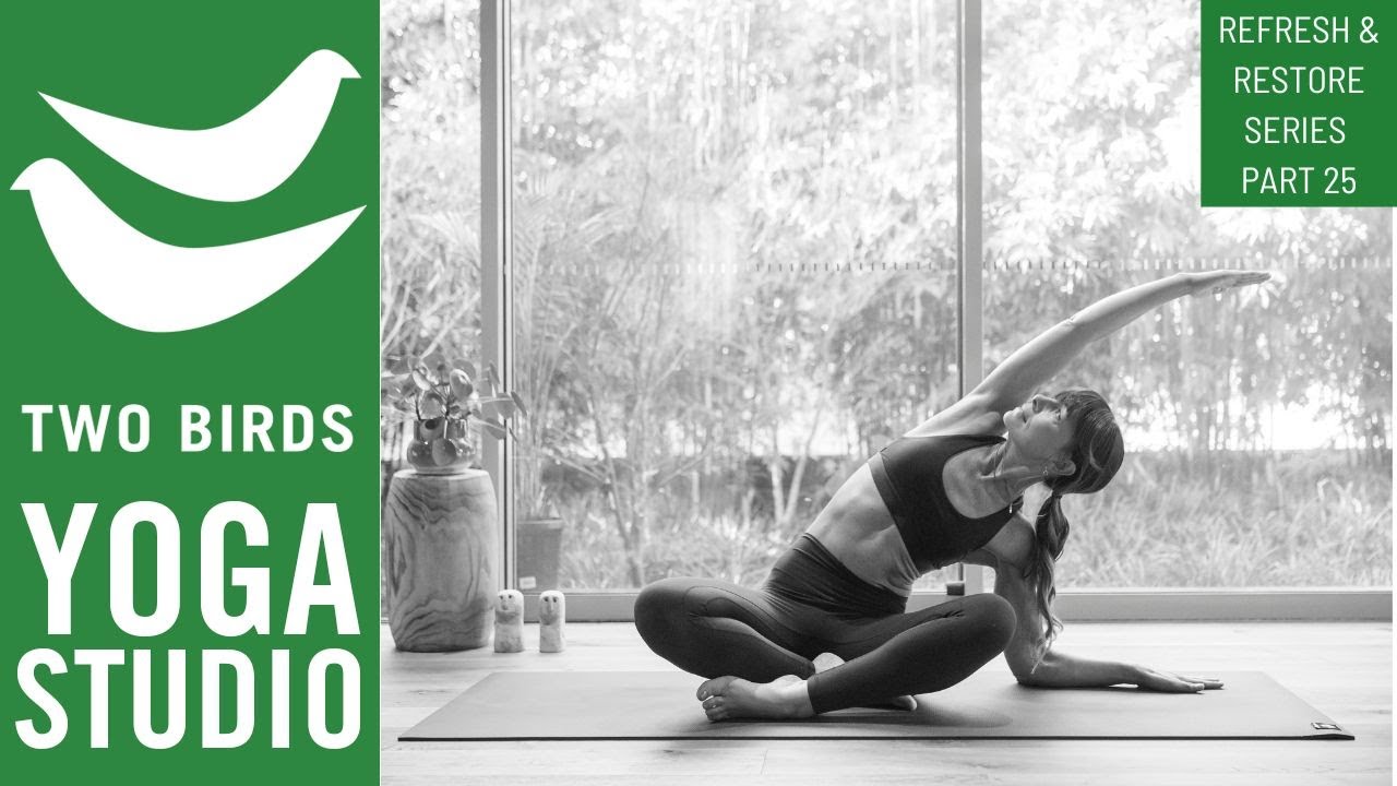 30 Minute Gentle Yoga Flow - Breathe, Move & Unwind - Refresh & Restore Series Part 25