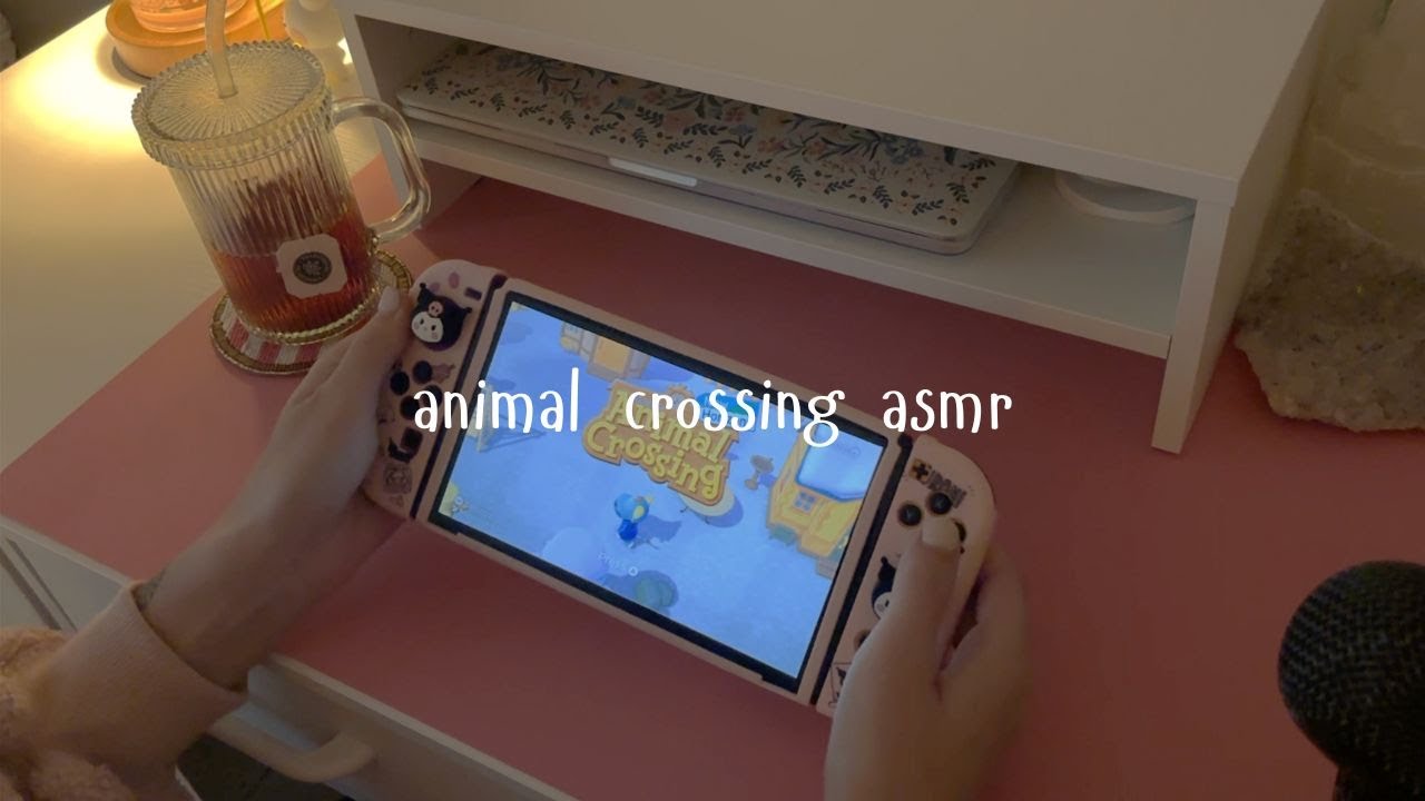 animal crossing asmr ✿ inaudible rambling + occassional tapping