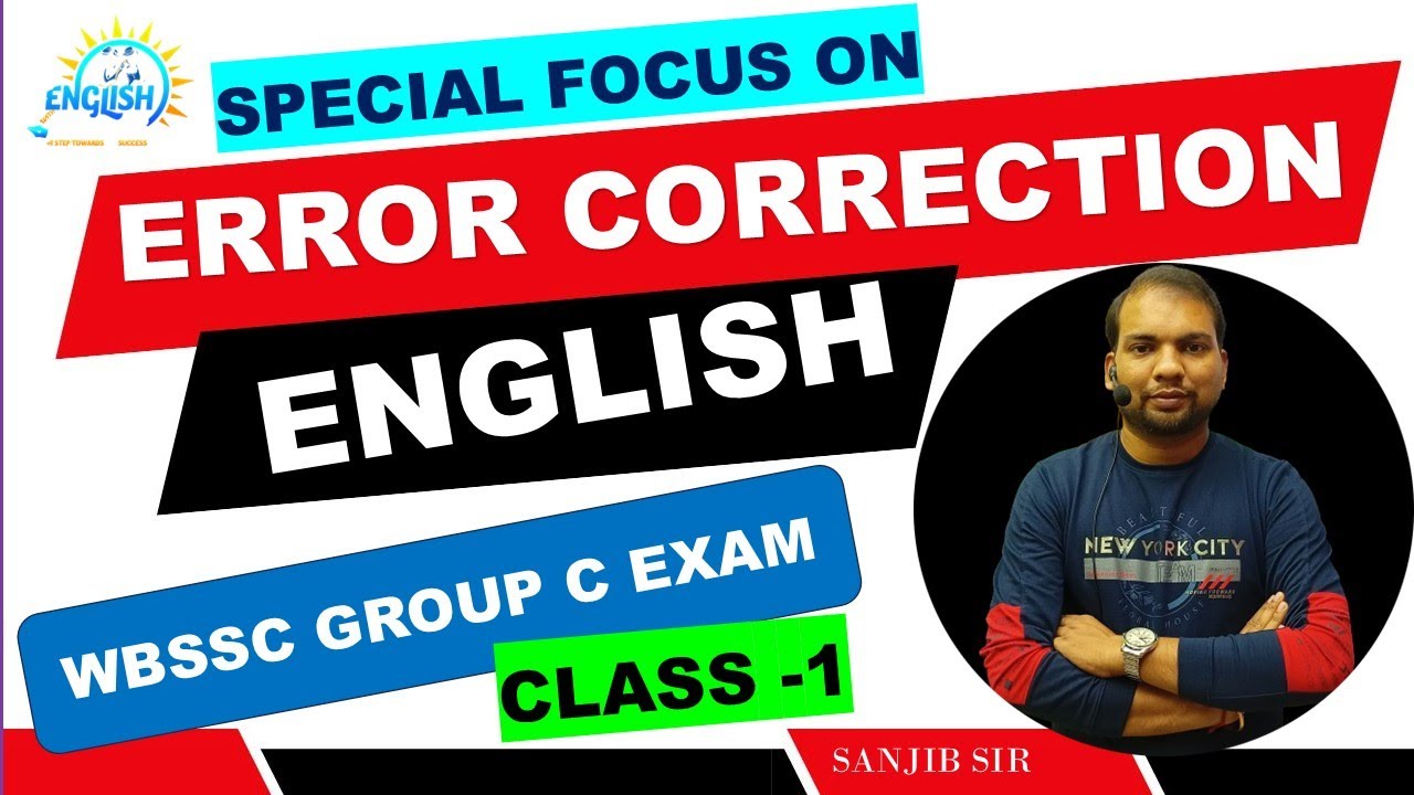 🎯🎯TARGET WBSSC GROUP C EXAM II ERROR CORRECTION II DAY 1 IIসমস্থ প্রতিযোগিতা মুলক পরীক্ষার জন্য II