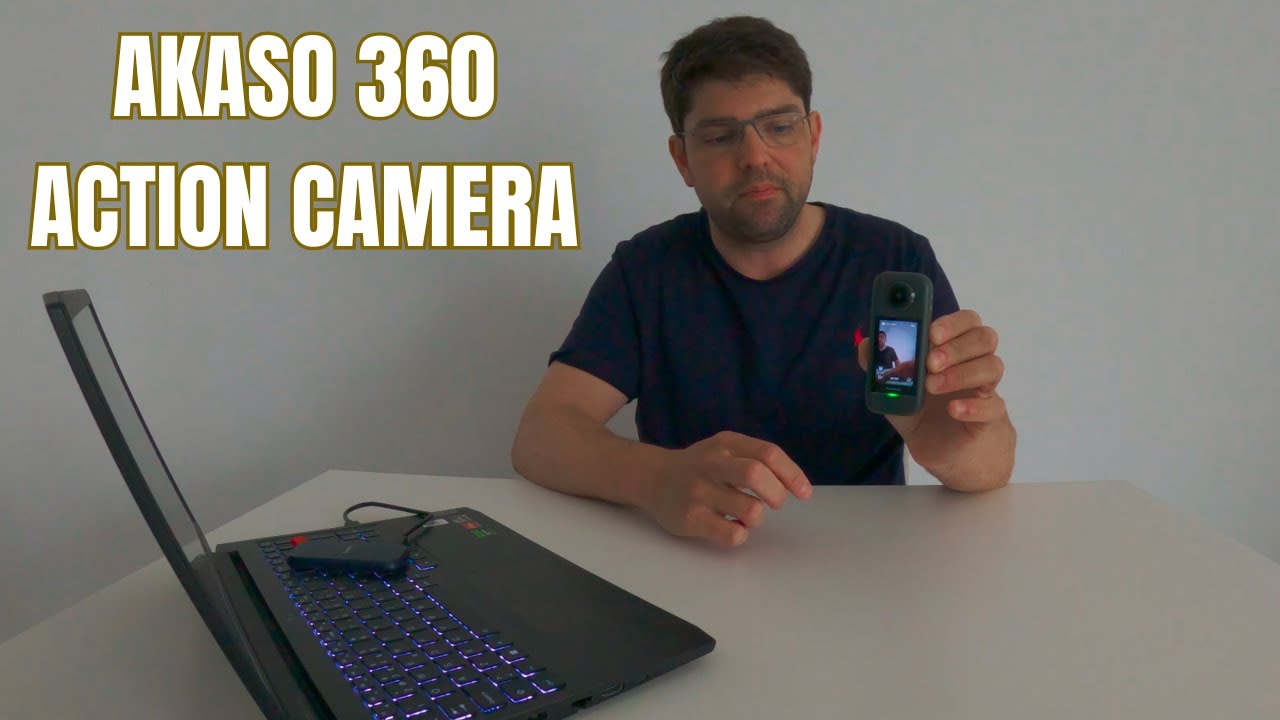 TESTEI a nova AKASO 360 e NÃO ESPERAVA ESTE RESULTADO!