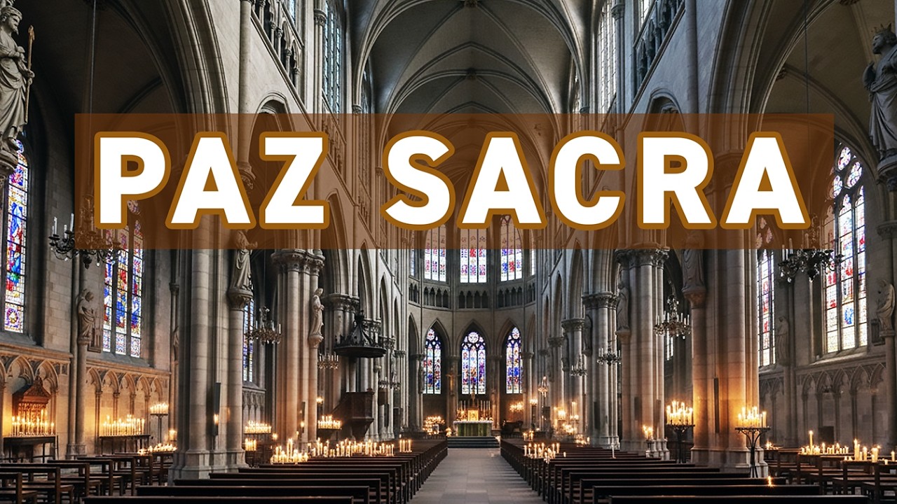PAZ SACRA: Música Gregoriana en Catedral para Estudiar y Concentrarse ⛪