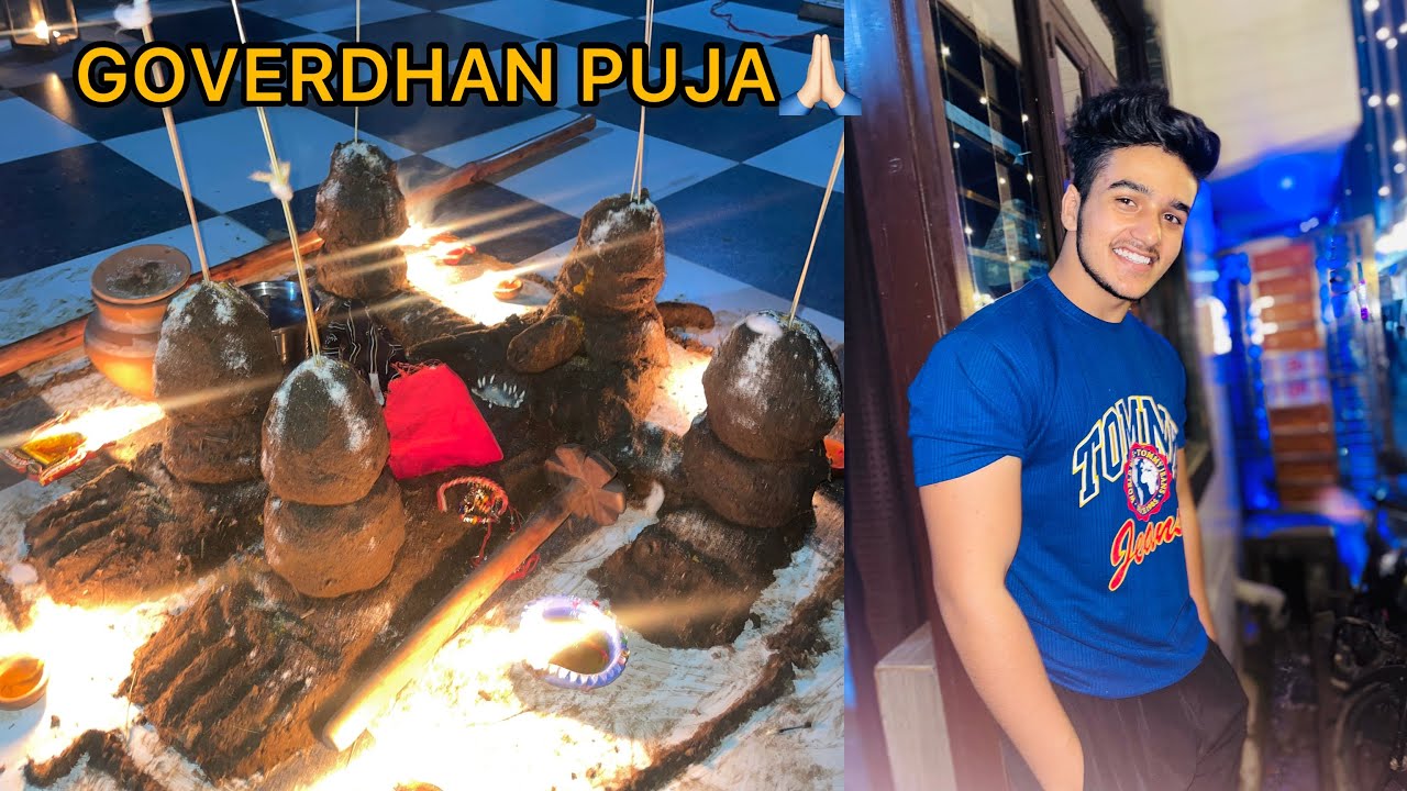 GOVERDHAN PUJA🙏🏻 | GAURAV POSWAL
