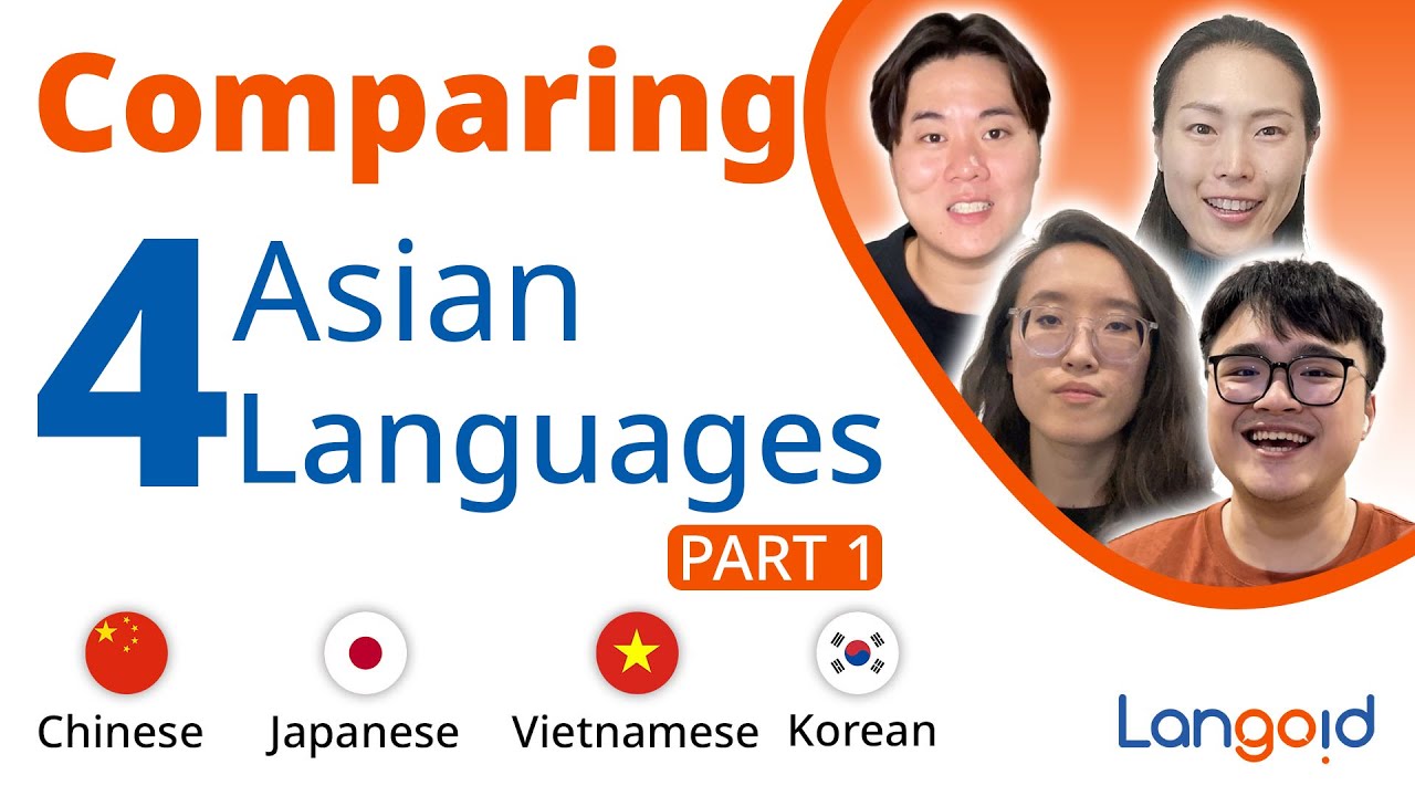 Language Comparison: Chinese, Japanese, Korean, and Vietnamese | PART 1