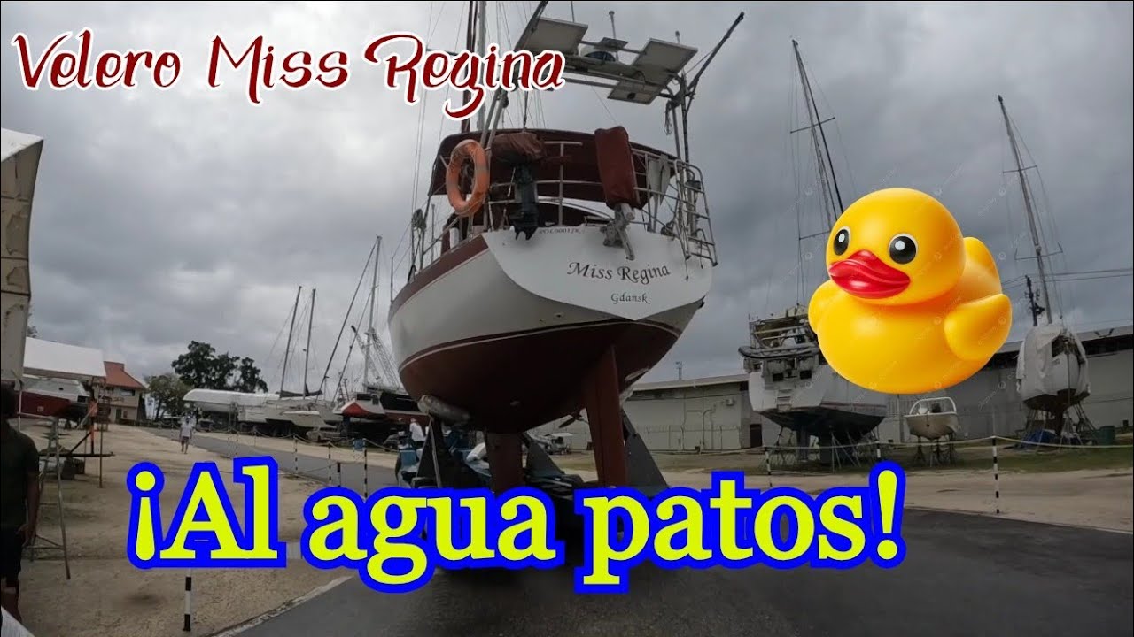 Barco al agua!!, volvemos a estar en marcha!