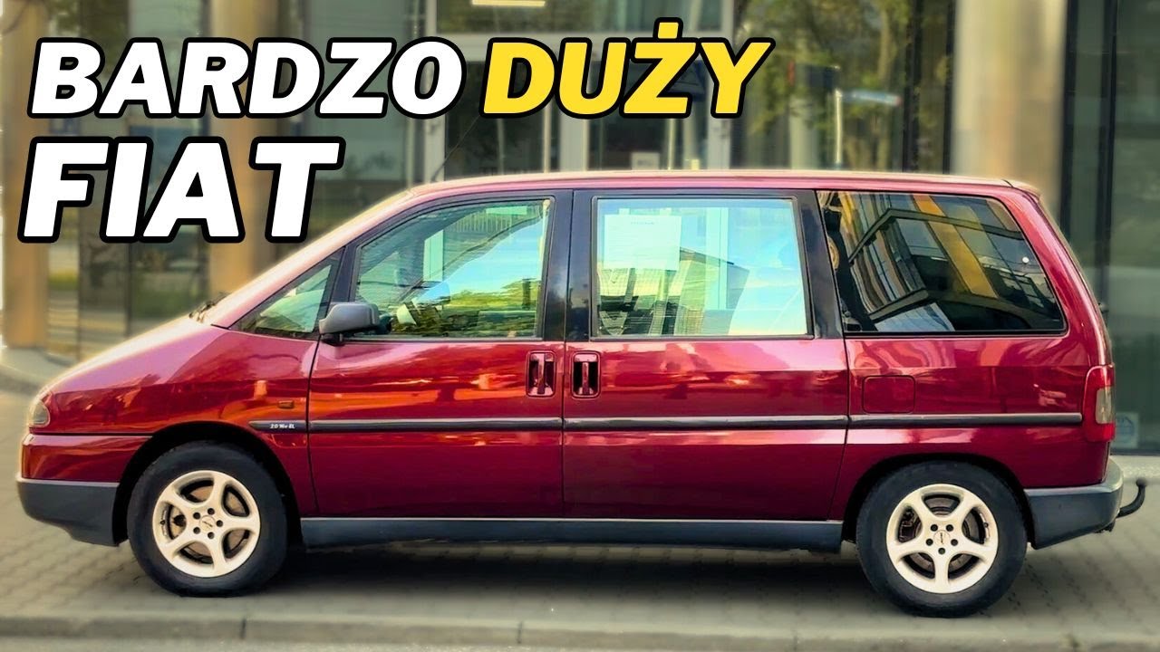 FIAT ULYSSE I 2.0 136 KM LIFT - takich aut już nie robią!