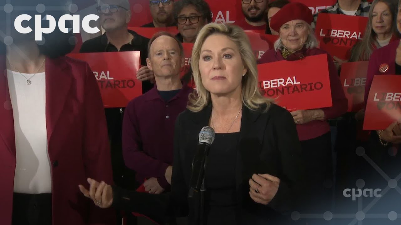 Ontario Liberal Leader Bonnie Crombie releases party's costed election platform – February 21, 2025