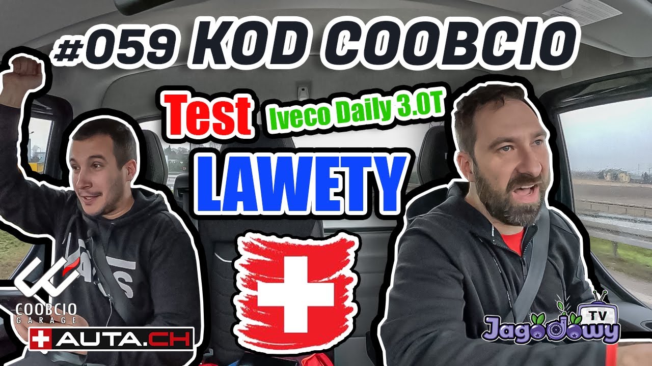 Coobcio Garage - #059 Test lawety Iveco Daily (kod: Coobcio)