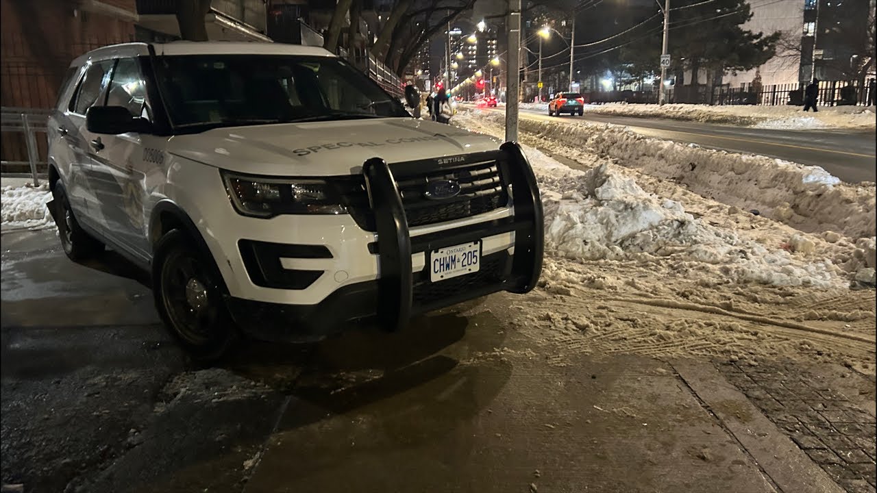 Canada Cop Watch in Downtown Toronto