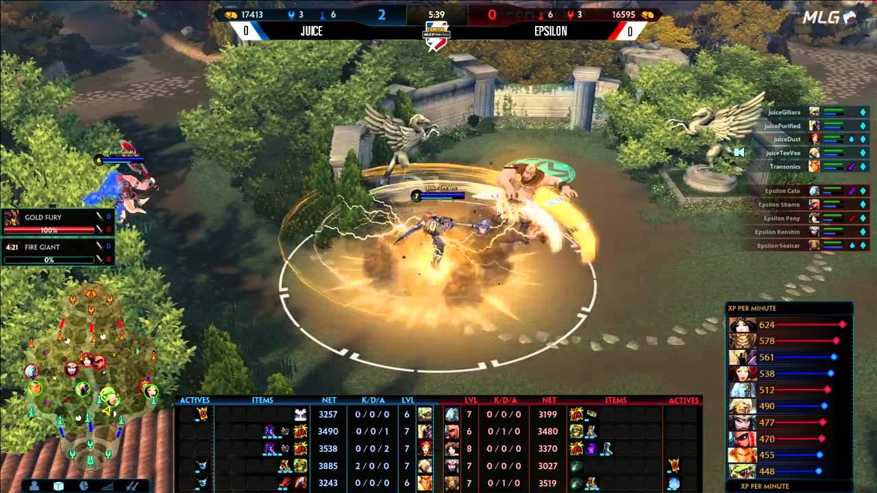 Juice Gaming vs Epsilon Esports - Game 2 (MLG Smite Pro League - Nov 11, 2015)
