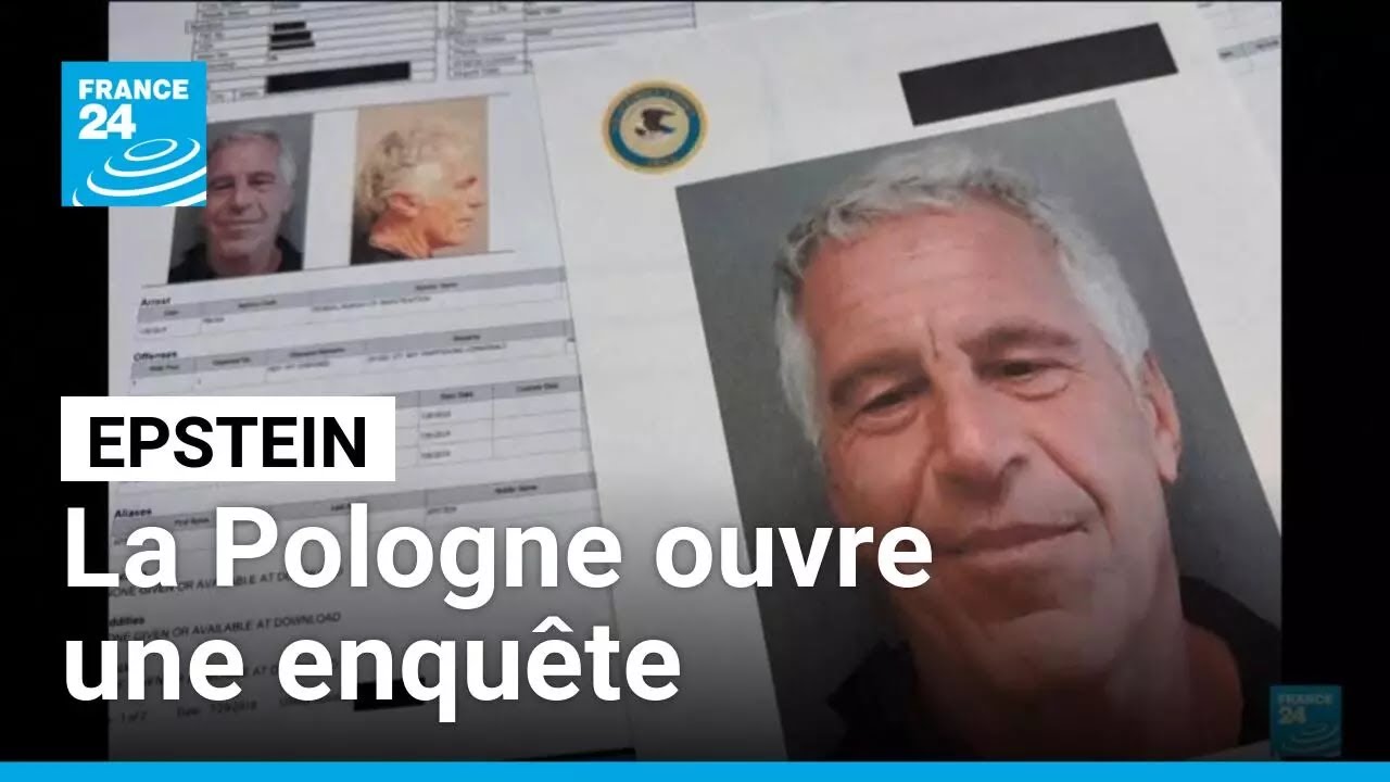 La Pologne va enquêter sur les liens possibles entre Epstein et la Russie • FRANCE 24