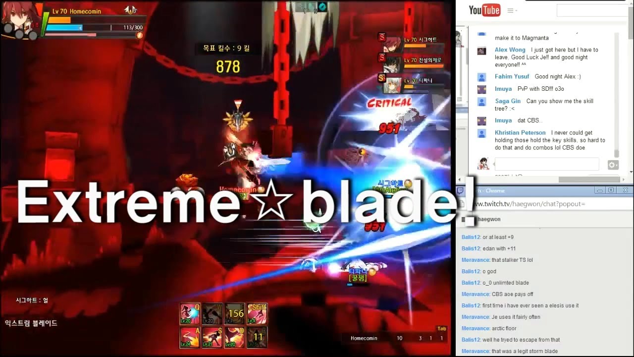 [Elsword KR] PvP survival with epic players!